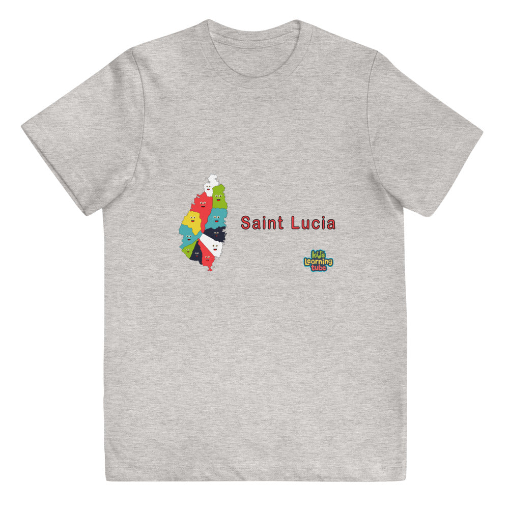 Saint Lucia - Youth jersey t-shirt
