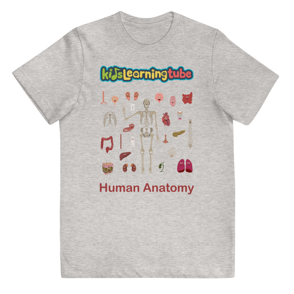 Human Anatomy Youth jersey t-shirt