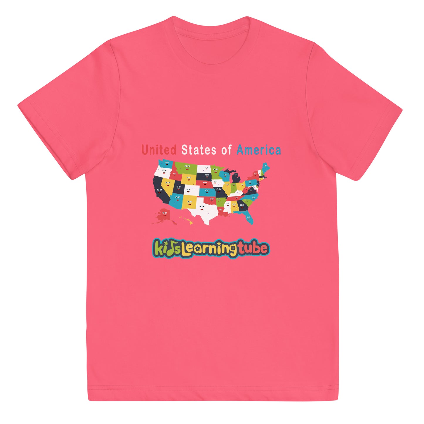 50 States - Youth jersey t-shirt