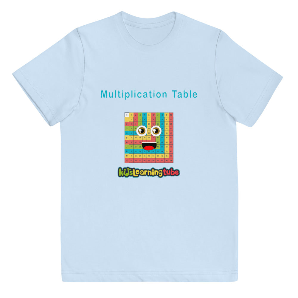 Multiplication Table - Youth jersey t-shirt
