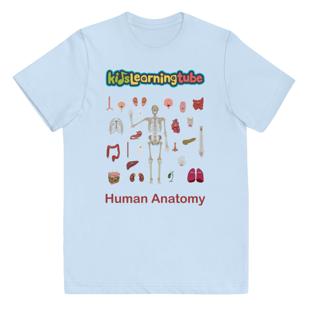 Human Anatomy Youth jersey t-shirt