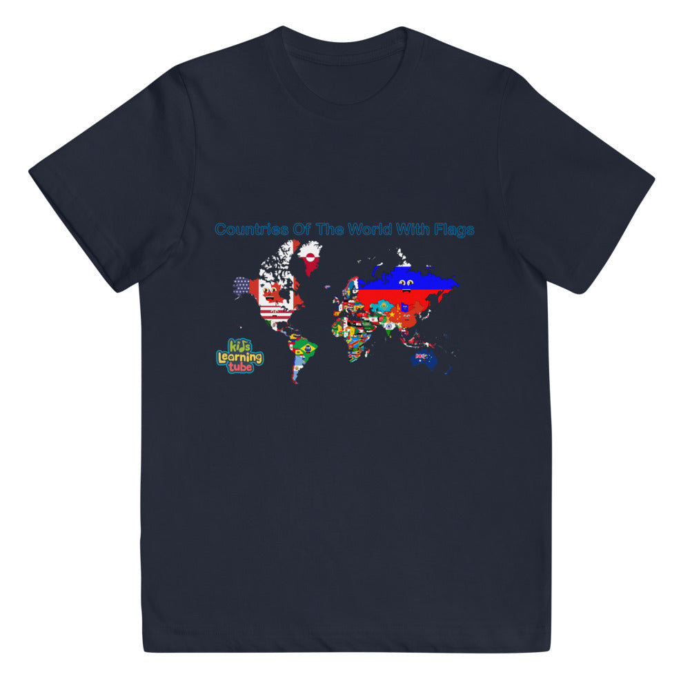 Countries of the World - Youth jersey t-shirt
