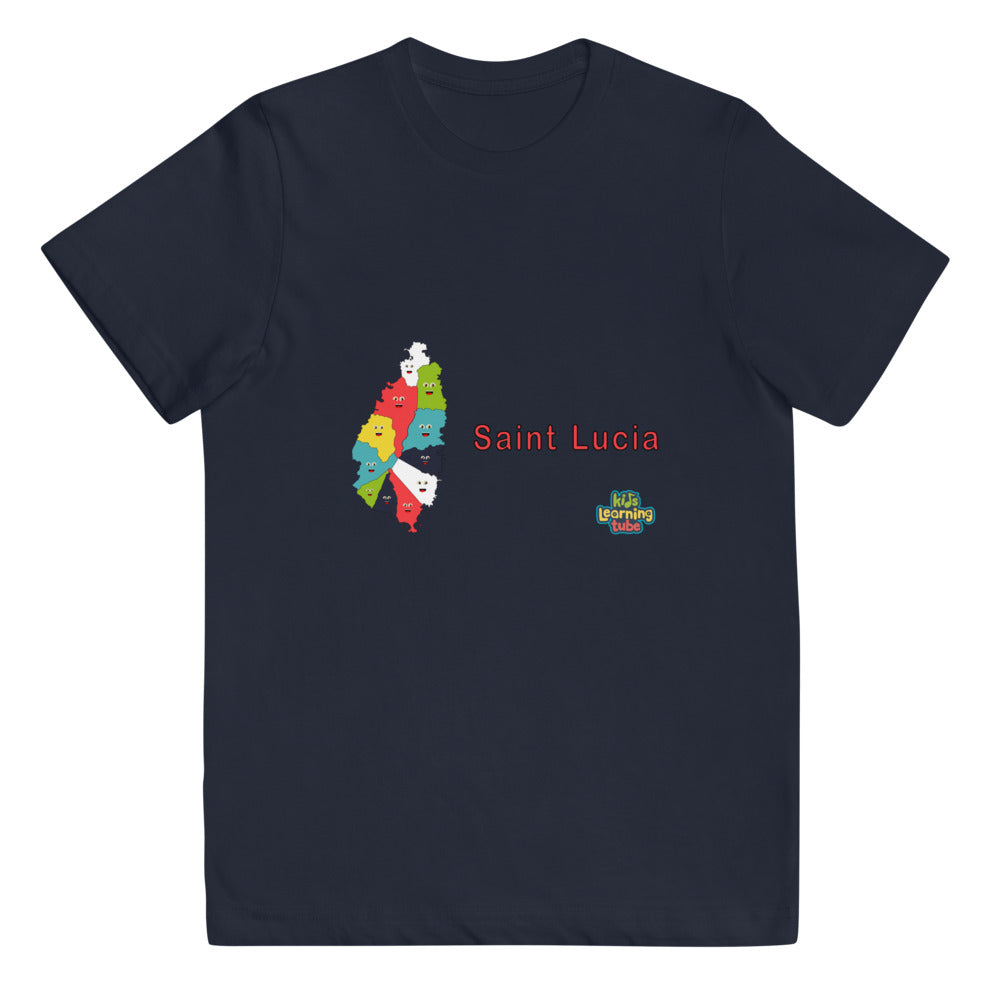 Saint Lucia - Youth jersey t-shirt