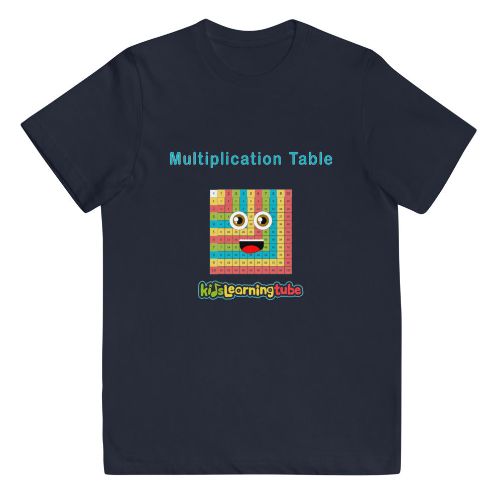 Multiplication Table - Youth jersey t-shirt