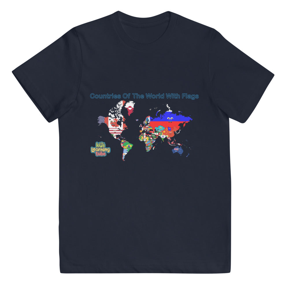 Countries of the World Youth jersey t-shirt