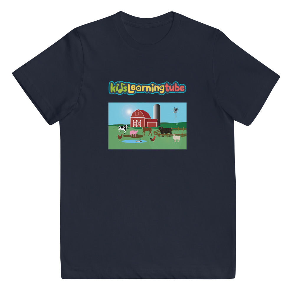 Animals on the Farm Youth jersey t-shirt