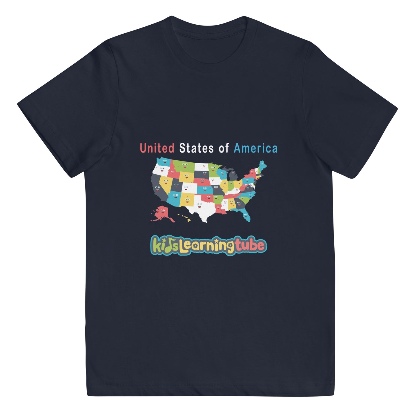 50 States - Youth jersey t-shirt