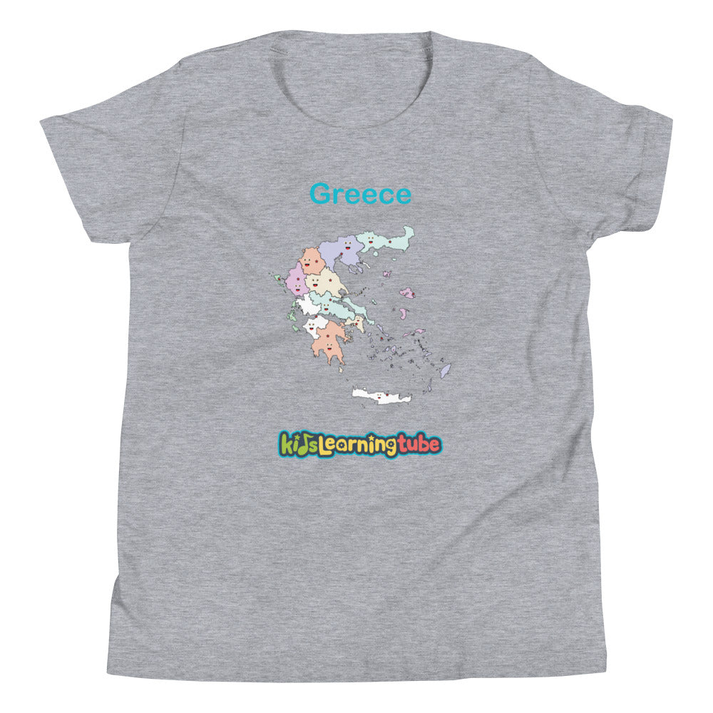 Greece Youth Short Sleeve T-Shirt