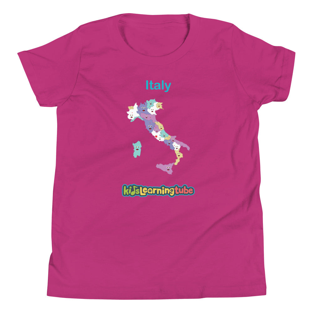 Italy Youth Short Sleeve T-Shirt