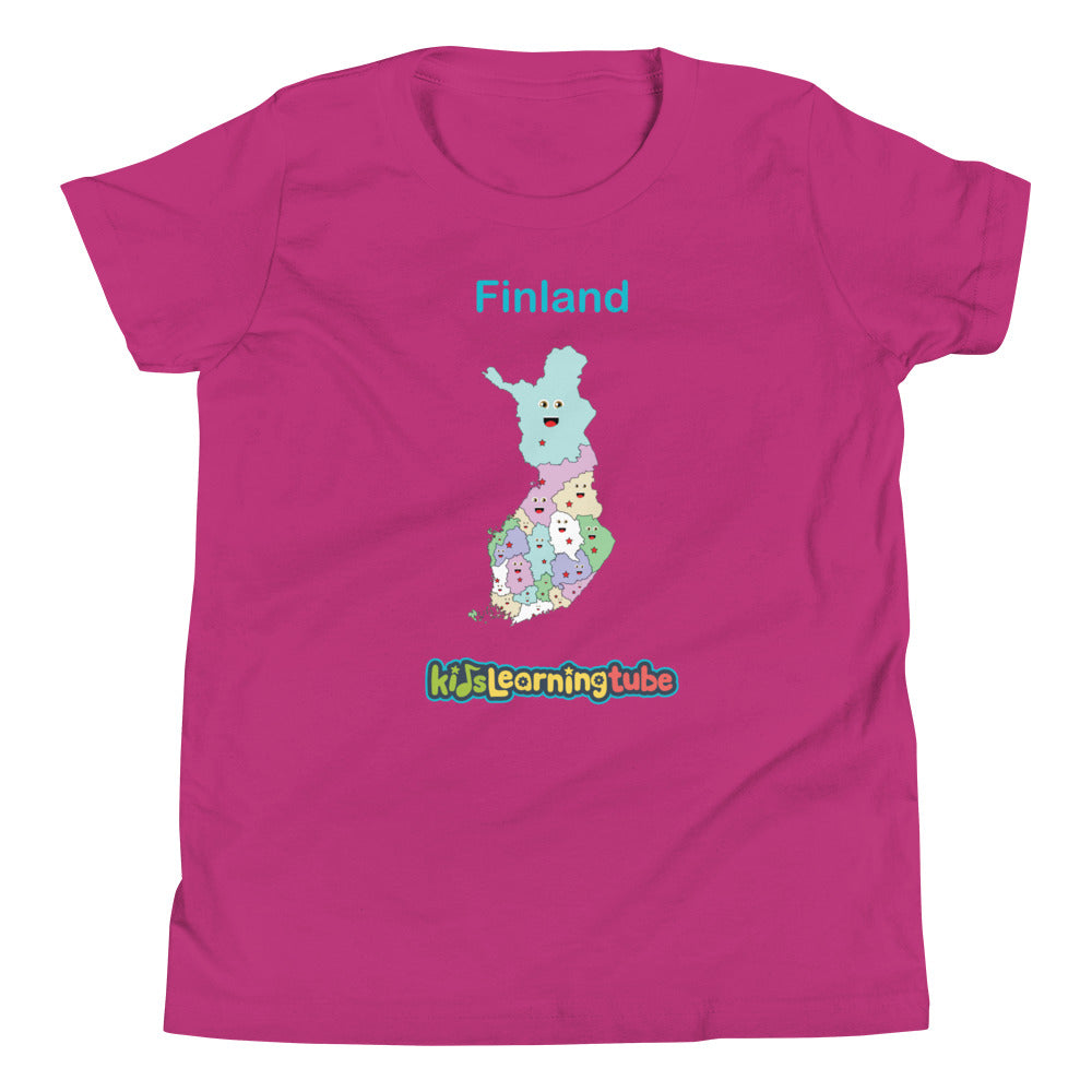 Finland Youth Short Sleeve T-Shirt