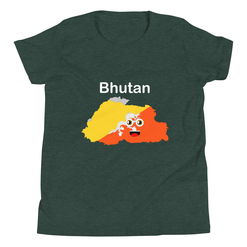 Bhutan - Youth Short Sleeve T-Shirt