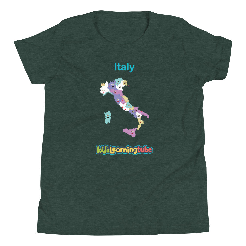 Italy Youth Short Sleeve T-Shirt