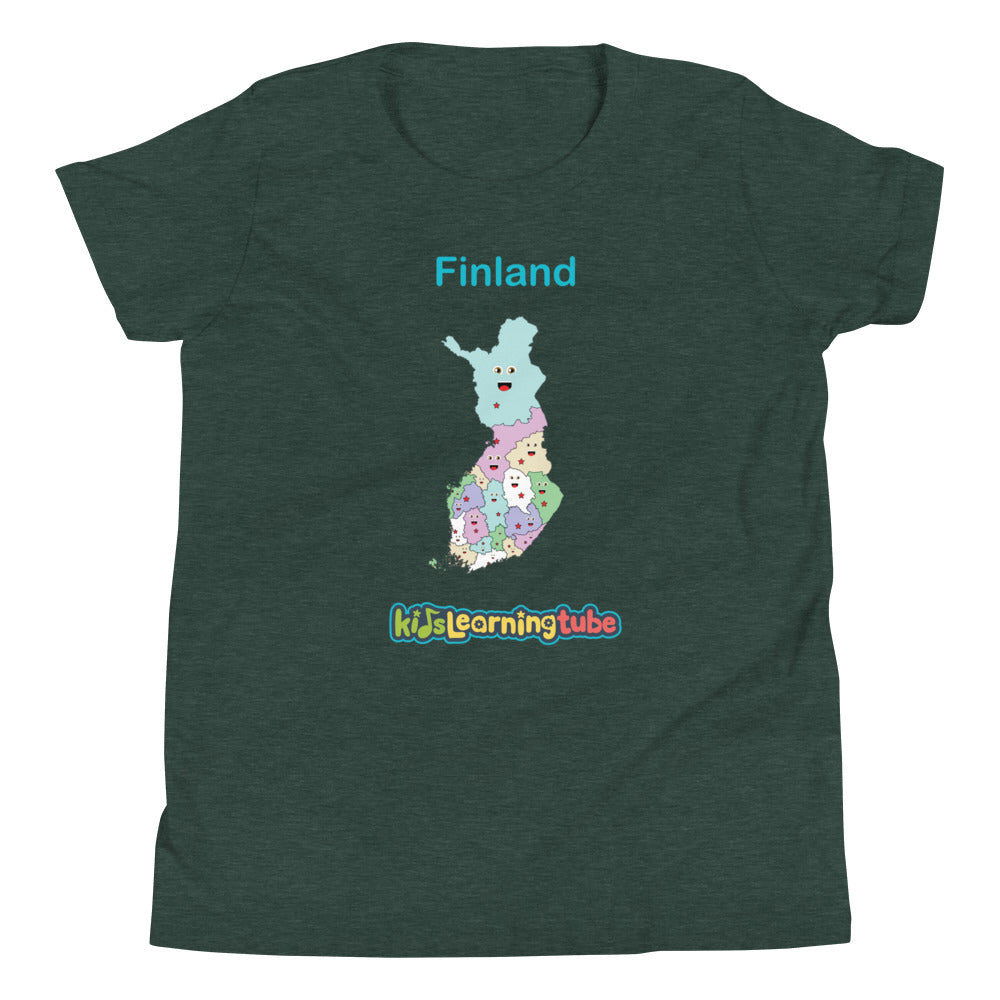 Finland Youth Short Sleeve T-Shirt