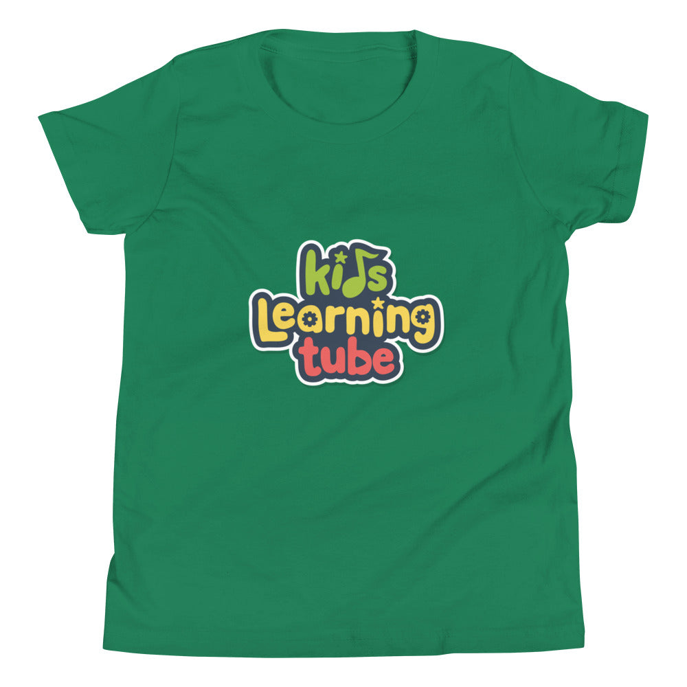 Kids Learning Tube Stack Logo - Youth Short Sleeve T-Shirt