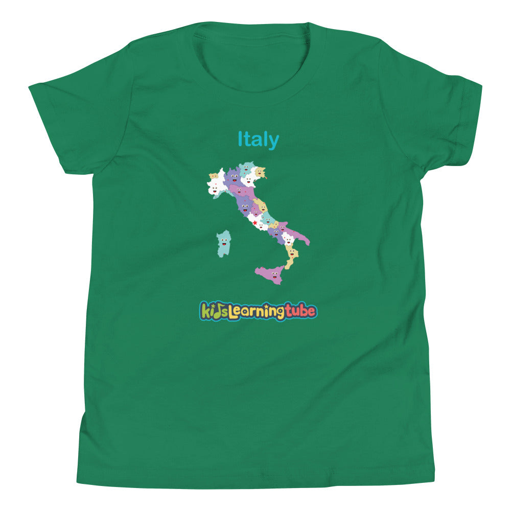 Italy Youth Short Sleeve T-Shirt
