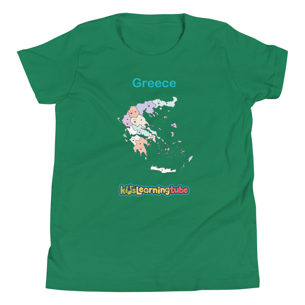 Greece Youth Short Sleeve T-Shirt