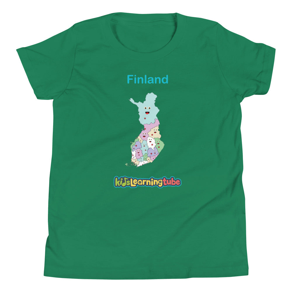 Finland Youth Short Sleeve T-Shirt
