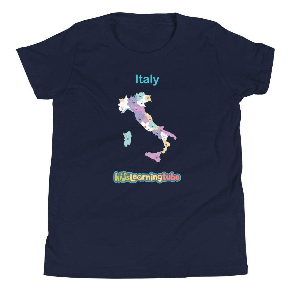 Italy Youth Short Sleeve T-Shirt
