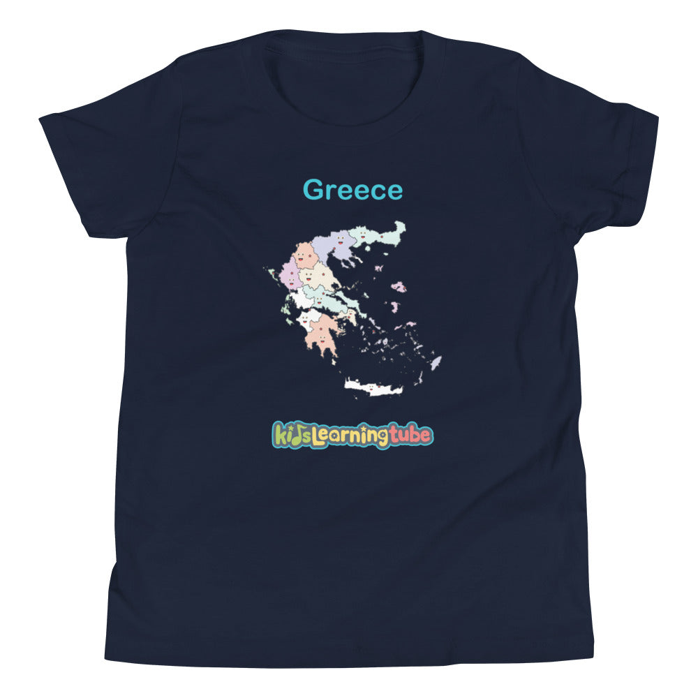 Greece Youth Short Sleeve T-Shirt