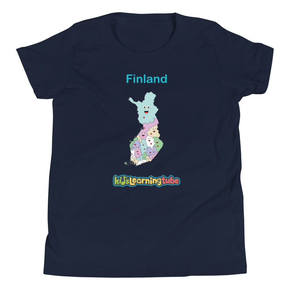 Finland Youth Short Sleeve T-Shirt