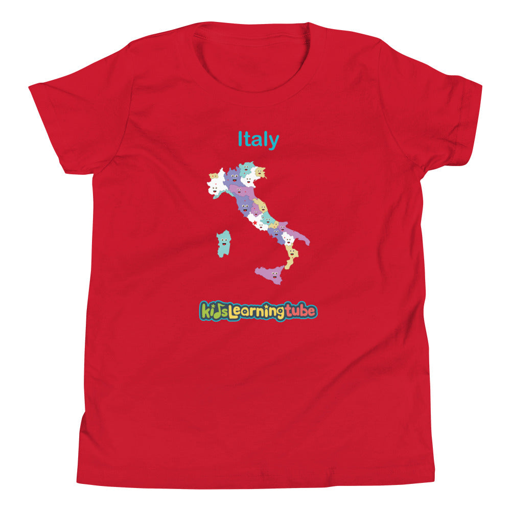 Italy Youth Short Sleeve T-Shirt
