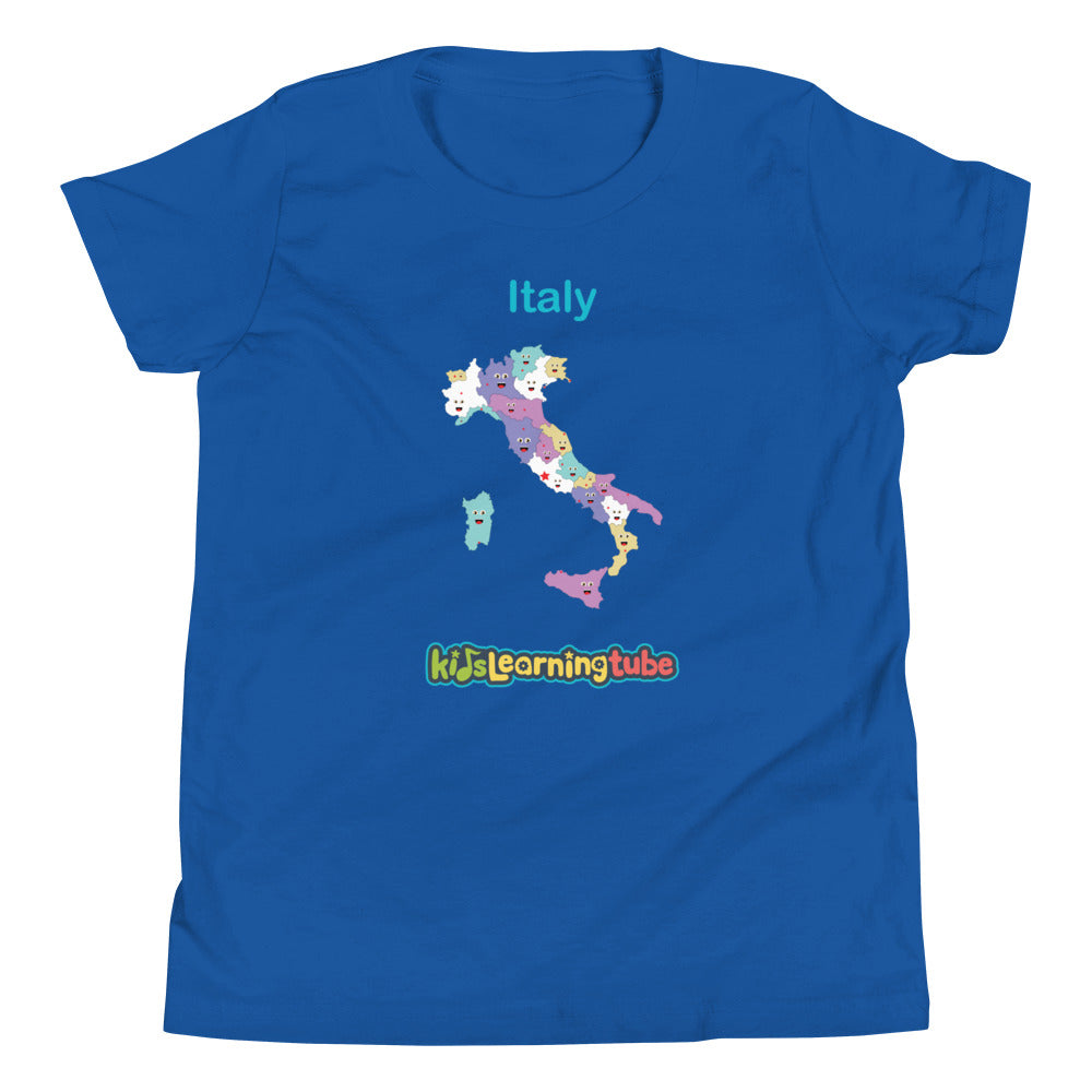 Italy Youth Short Sleeve T-Shirt