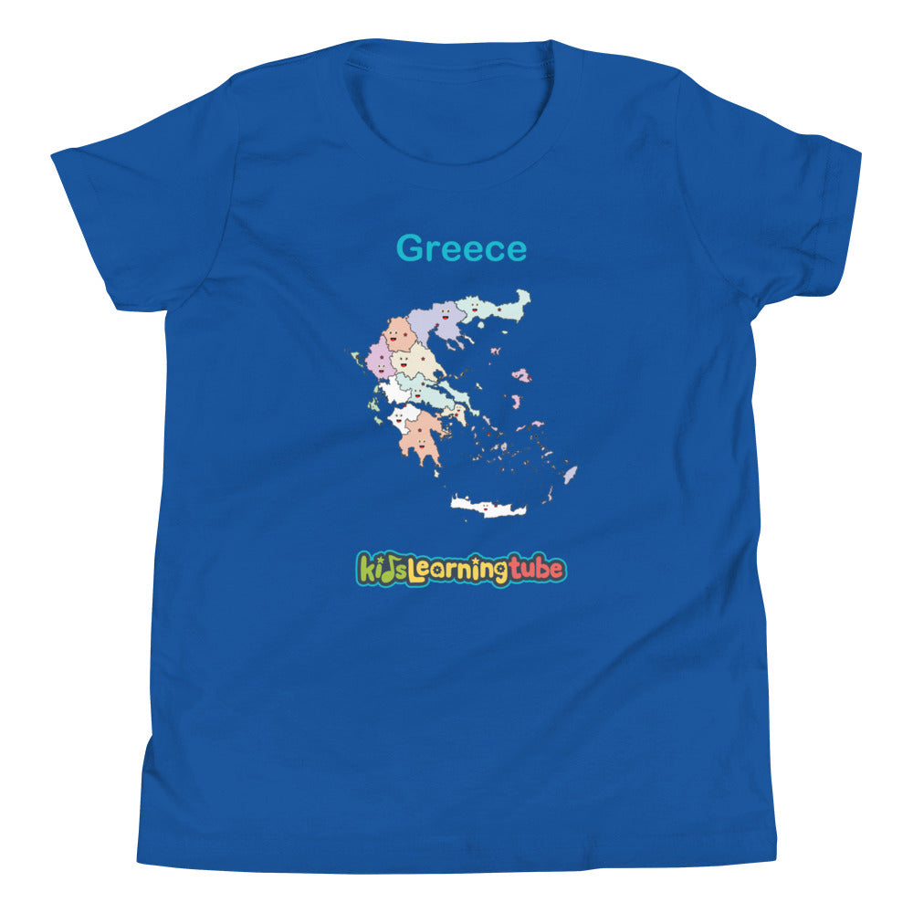 Greece Youth Short Sleeve T-Shirt