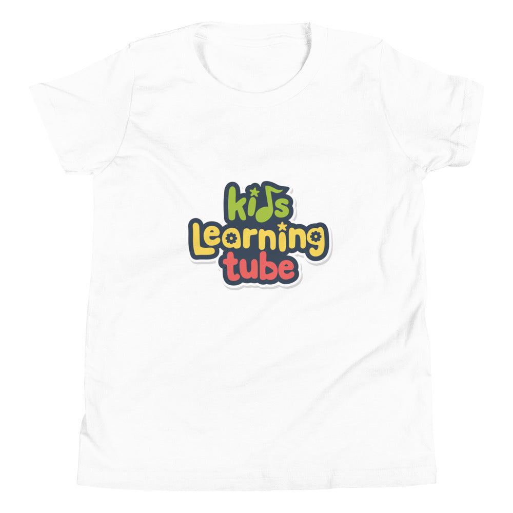 Kids Learning Tube Stack Logo - Youth Short Sleeve T-Shirt