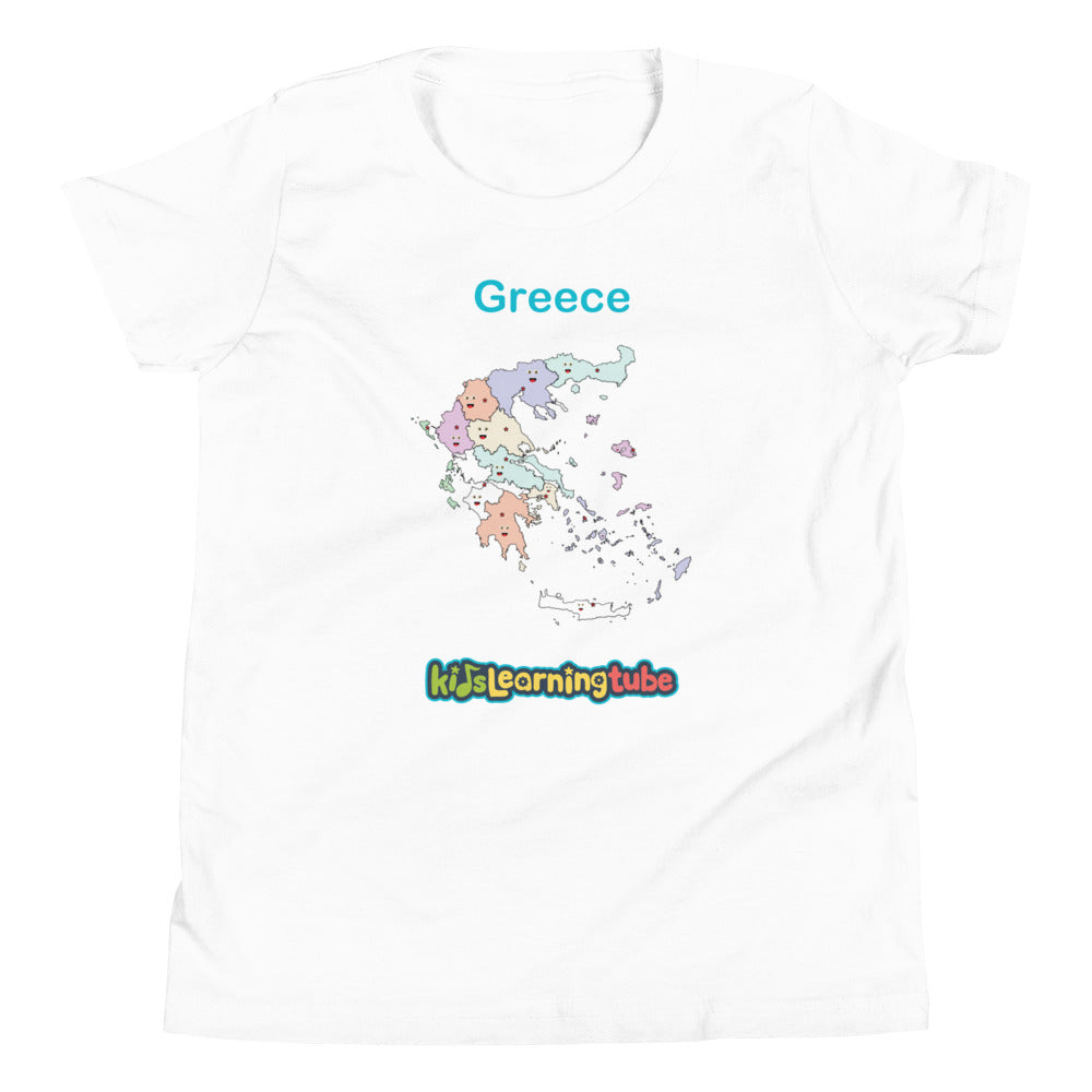 Greece Youth Short Sleeve T-Shirt