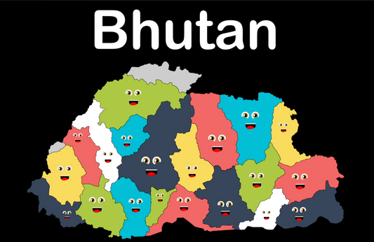 Bhutan Coloring Sheet