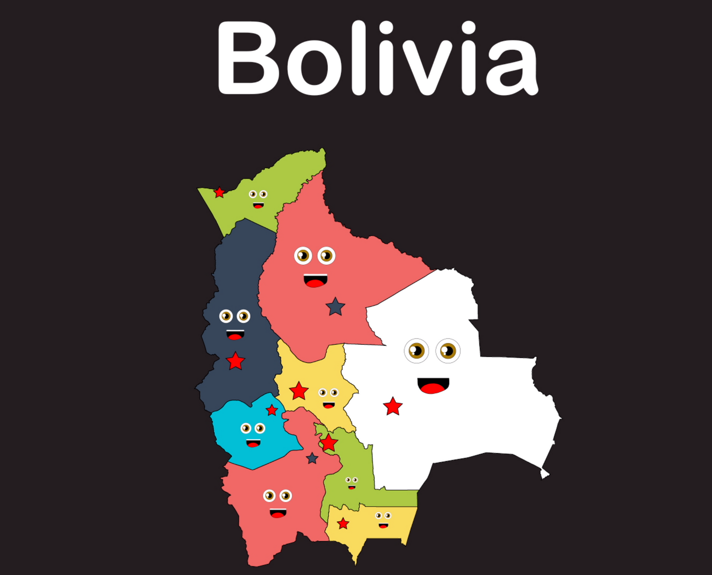 Bolivia Coloring Sheet