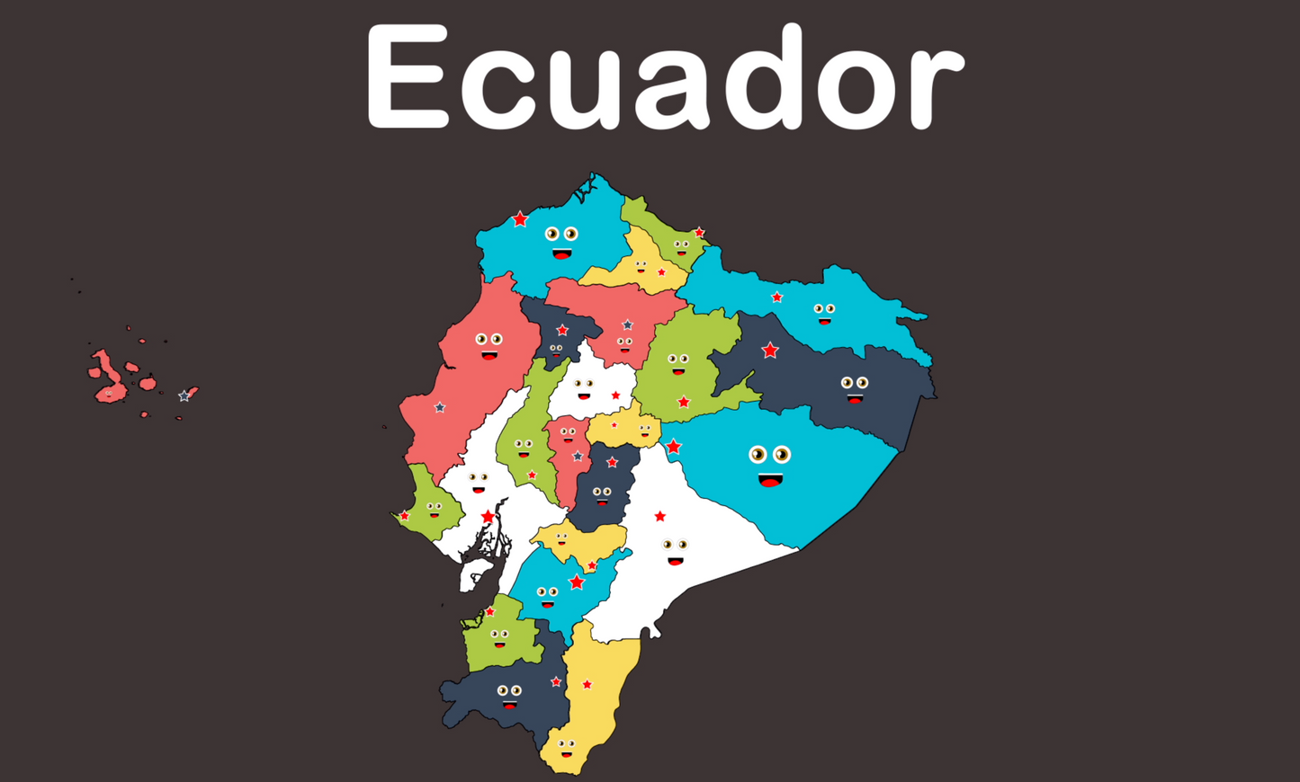 Ecuador Coloring Sheet