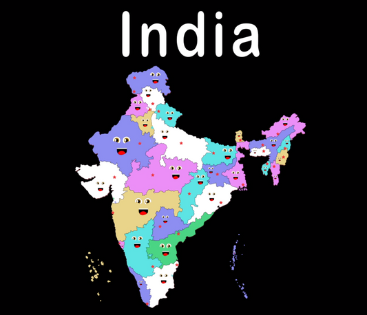 India Coloring Sheet