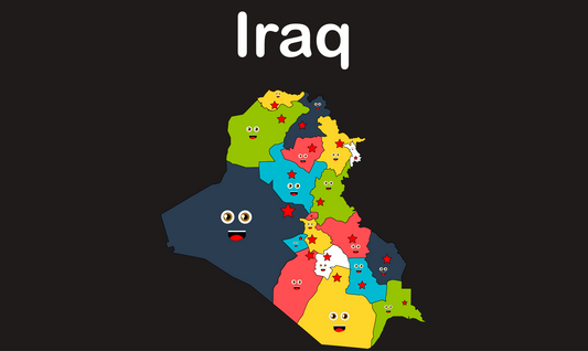Iraq Coloring Sheet