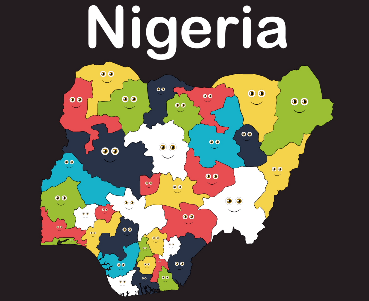 Nigeria Coloring Sheet