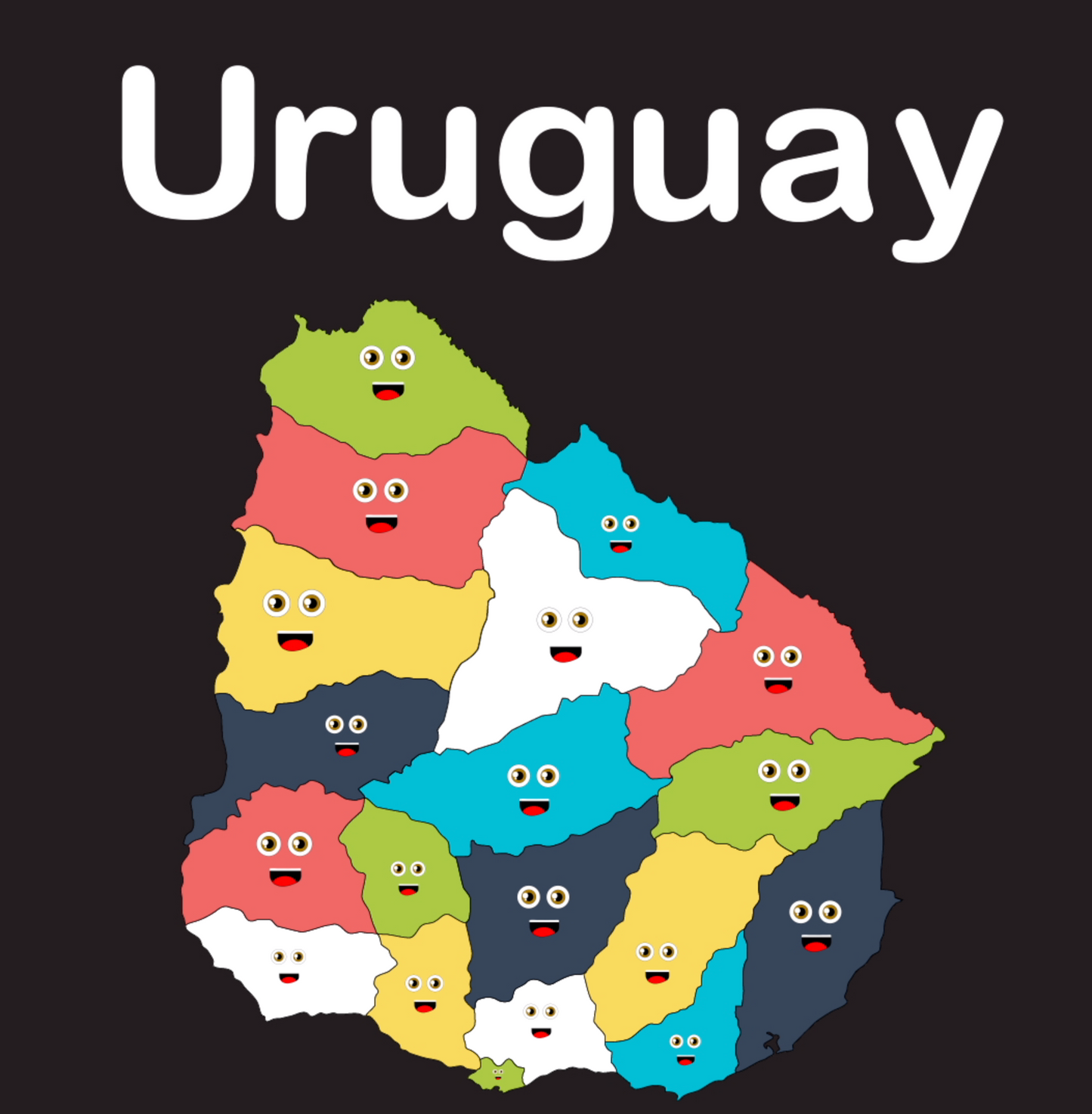 Uruguay Coloring Sheet