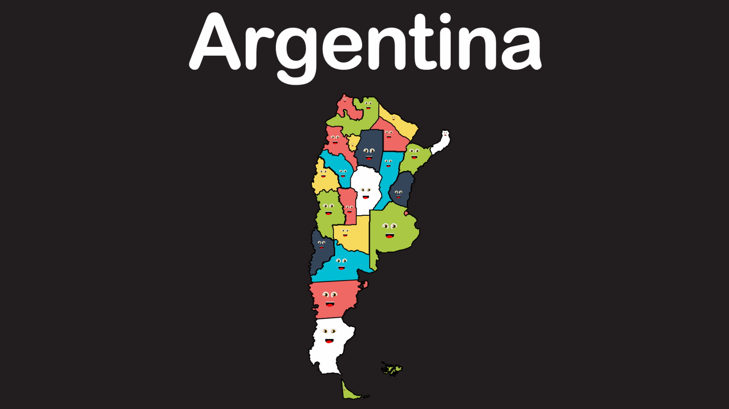 Argentina Coloring Sheet