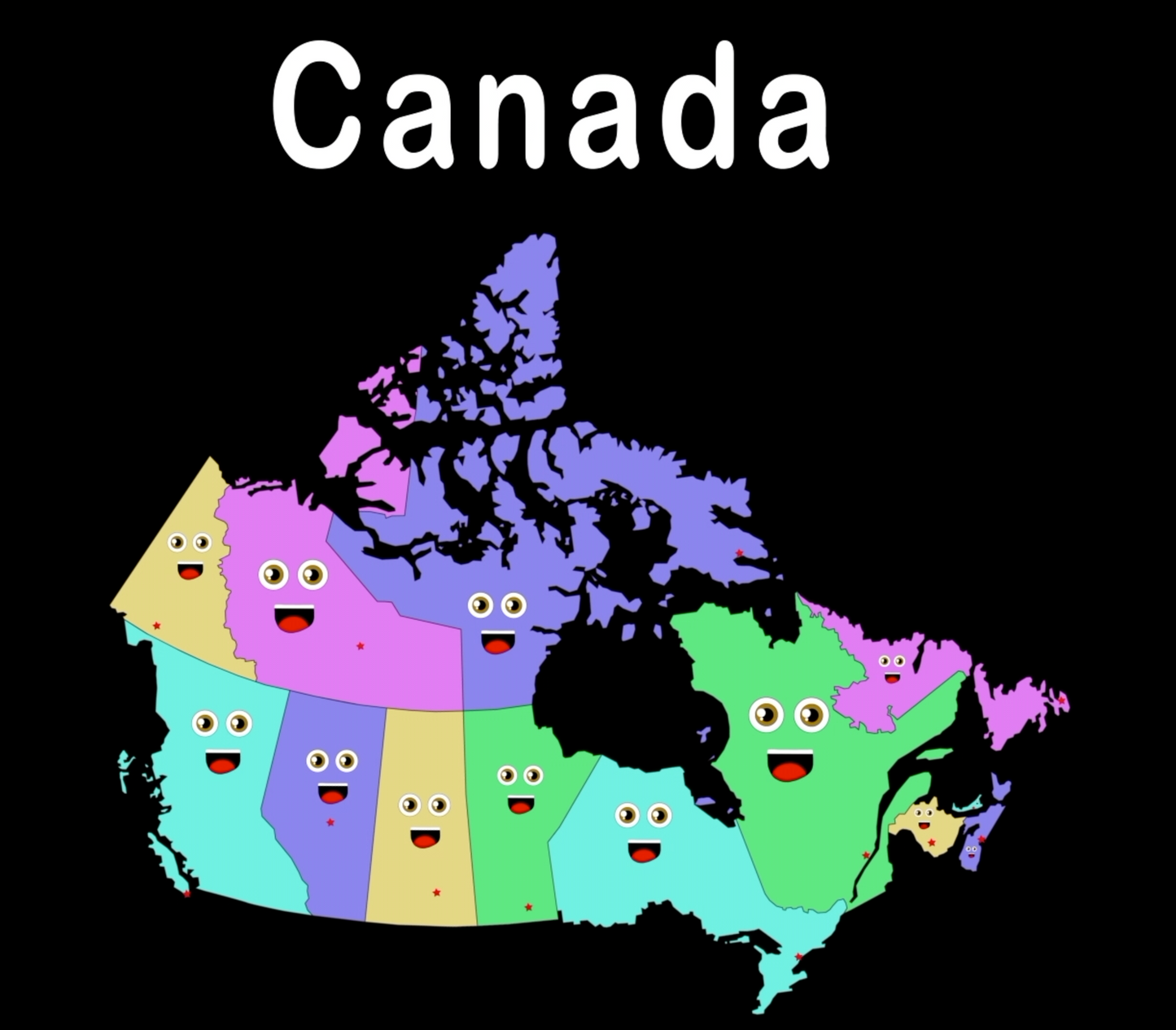 Canada Coloring Sheet