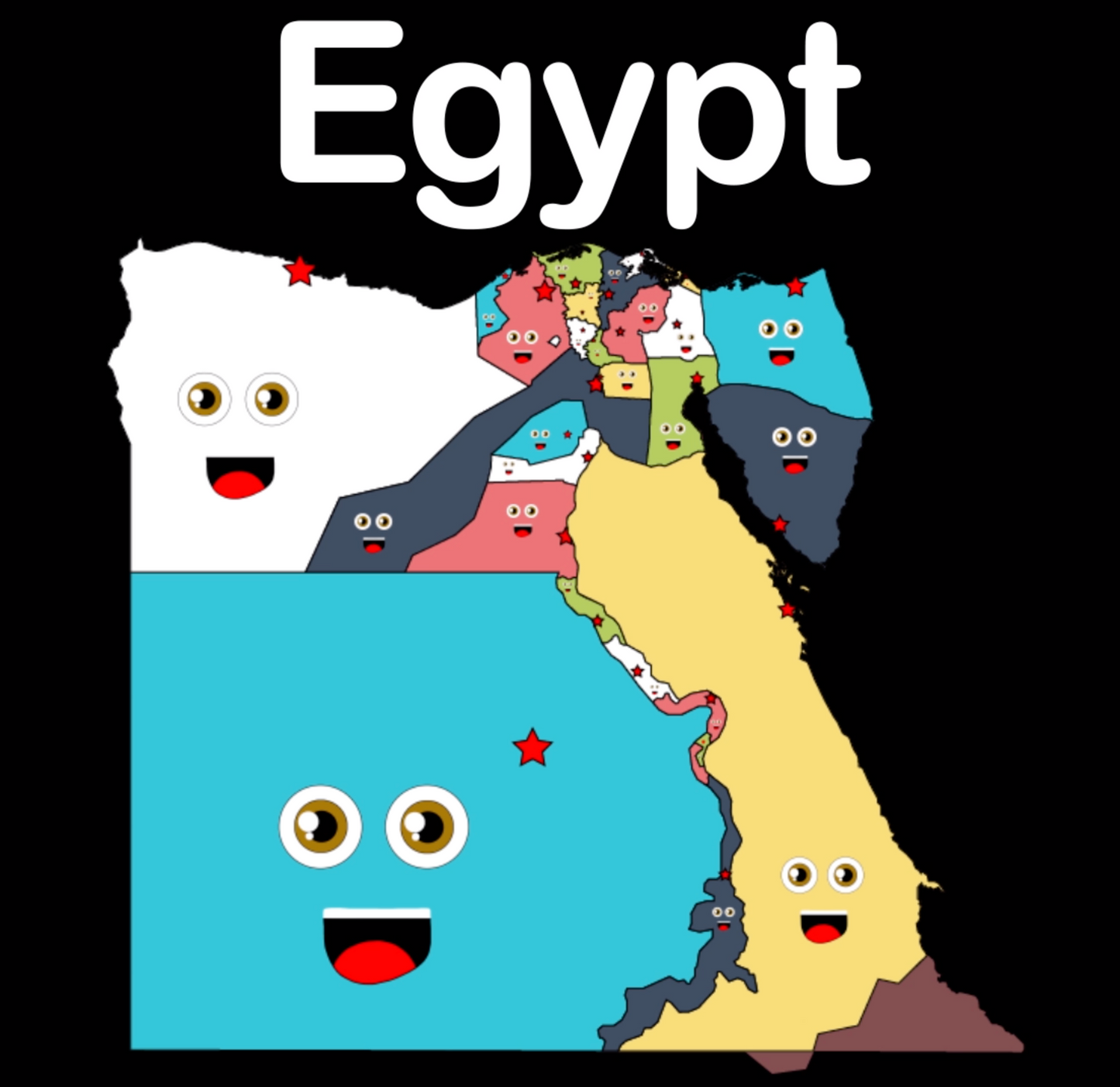 Egypt Coloring Sheet