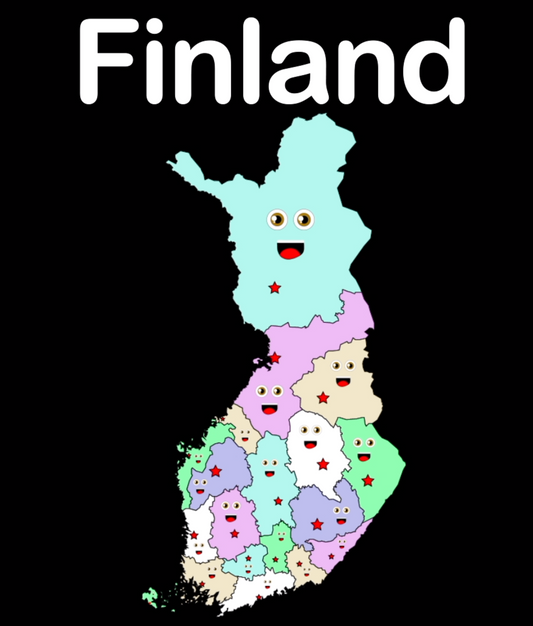 Finland Coloring Sheet