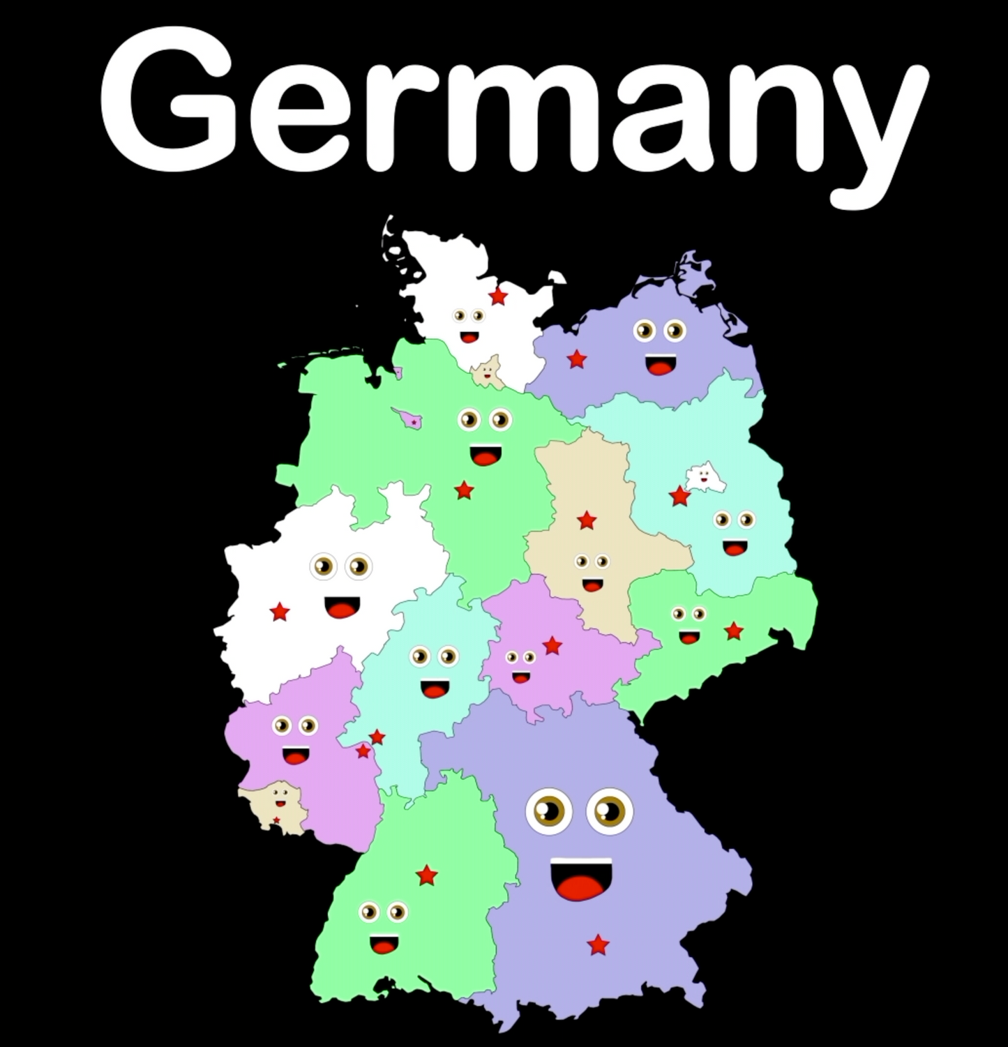 Germany Coloring Sheet