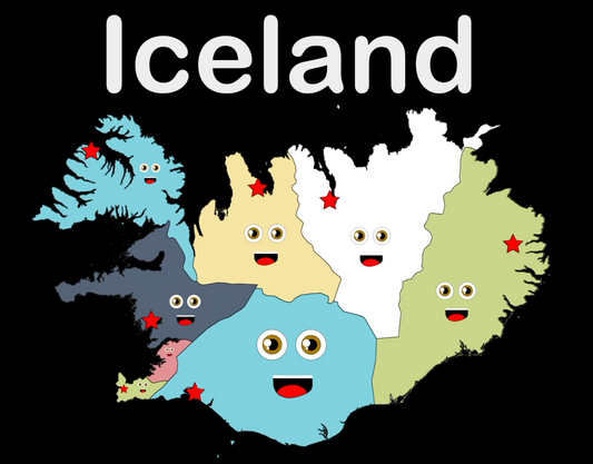 Iceland Coloring Sheet