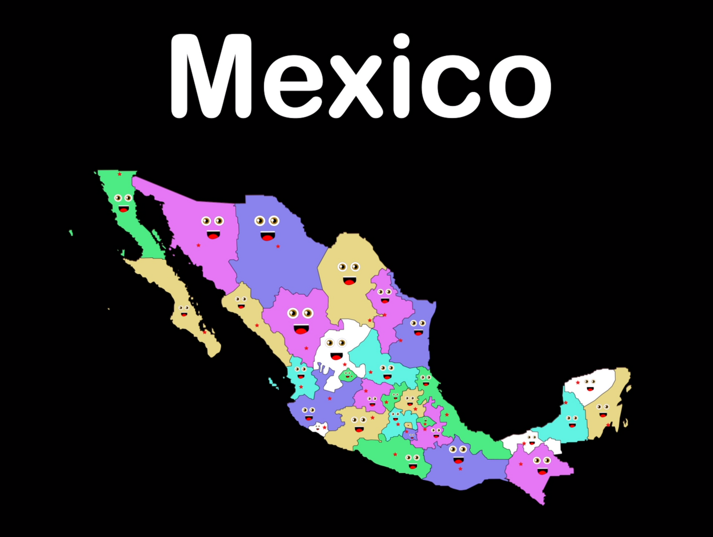 Mexico Coloring Sheet
