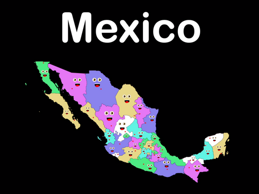 Mexico Coloring Sheet