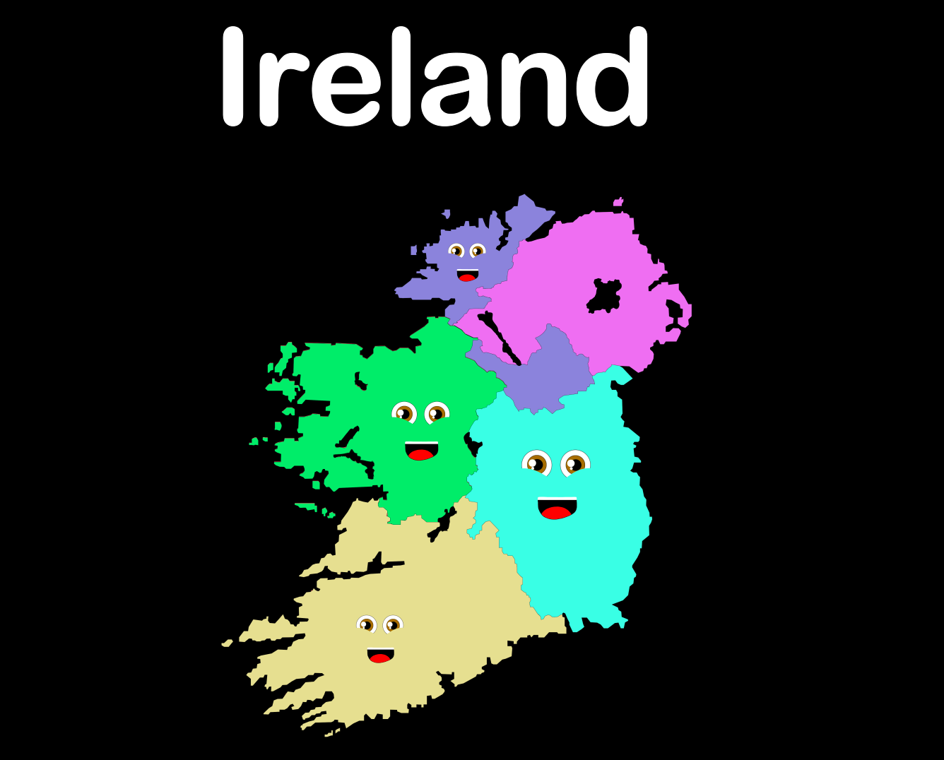 Ireland Coloring Sheet