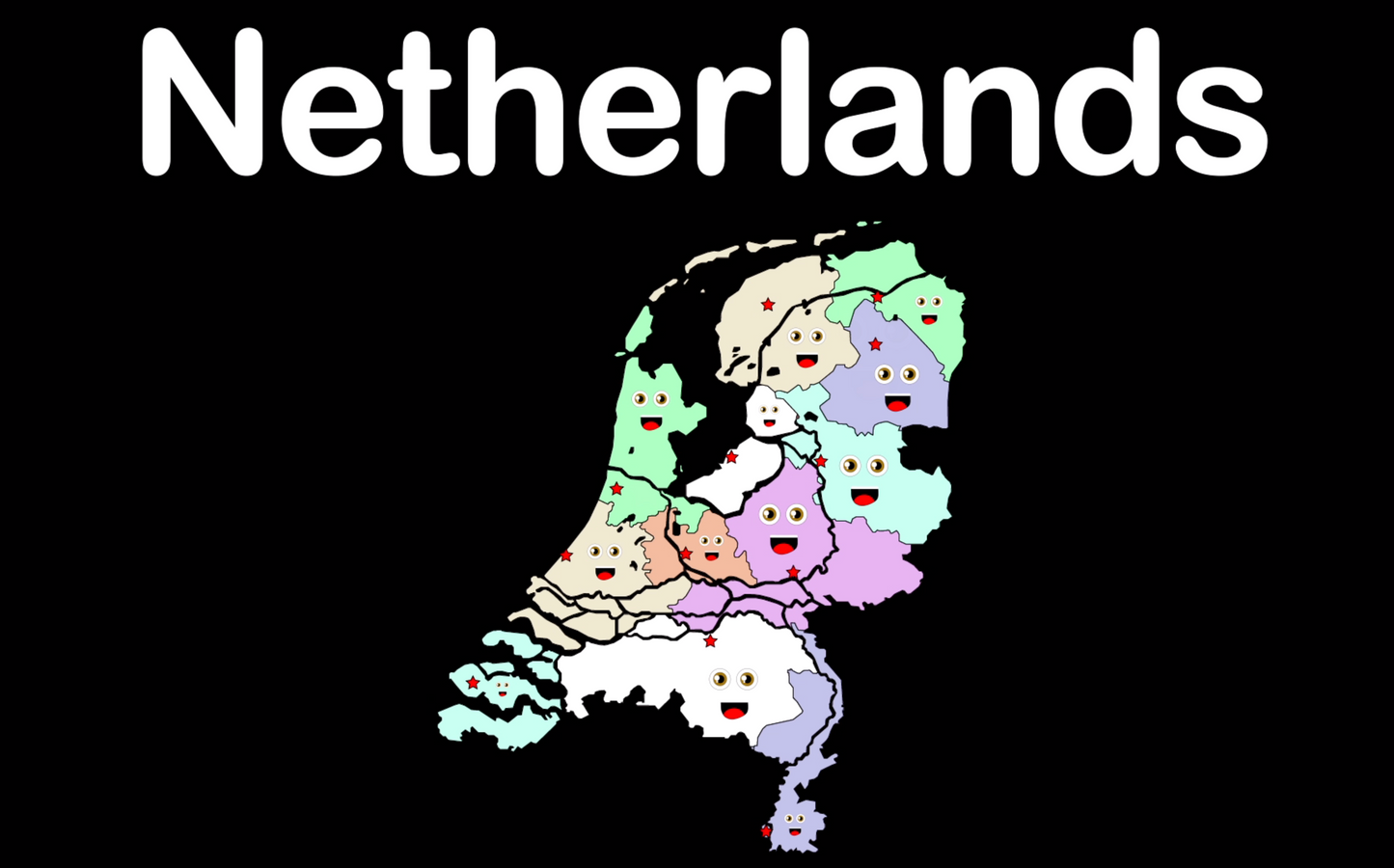 Netherlands Coloring Sheet