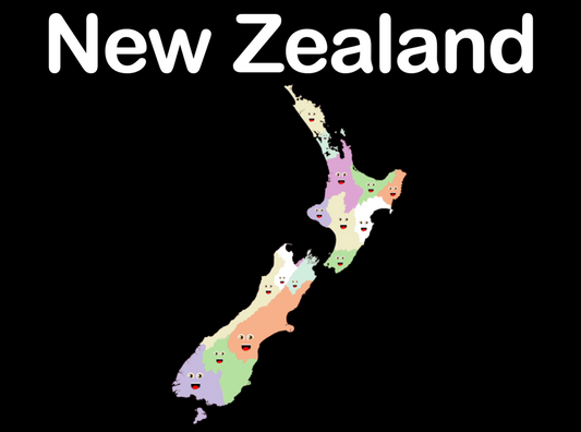 New Zealand Coloring Sheet