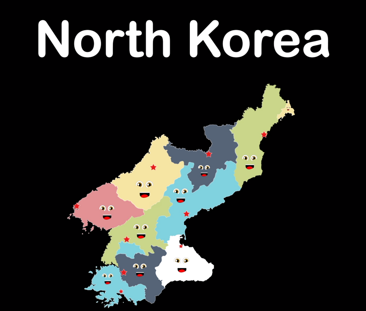 North Korea Coloring Sheet