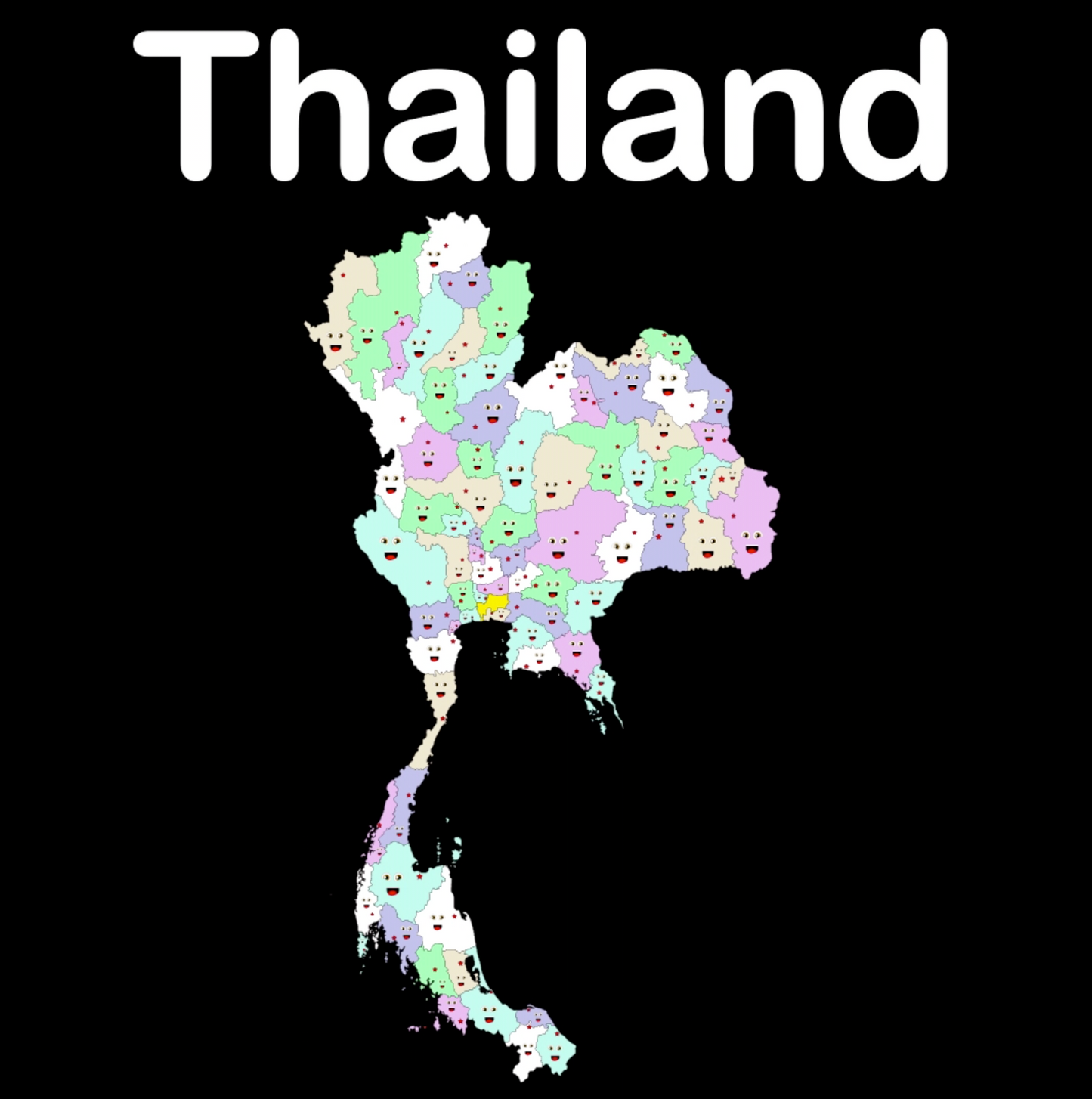 Thailand Coloring Sheet