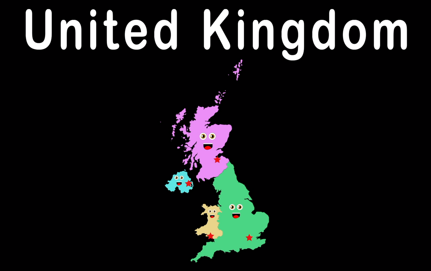 United Kingdom Coloring Sheet